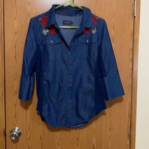 Blouse worn a couple of times, not my style